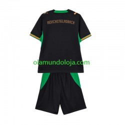 Camisola Rússia Bo Monchengladbach Criança Equipamento Segundo 2026-2027 Manga Curta